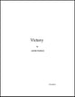 Victory SATB choral sheet music cover